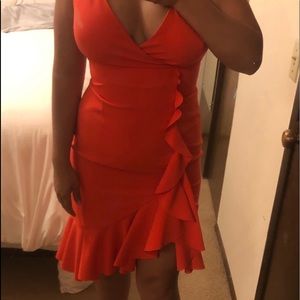 Vince Camuto Ruffle dress